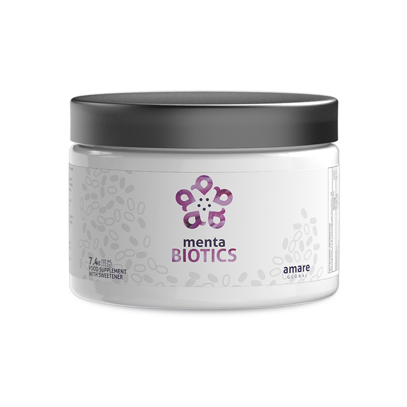 Amare MentaBiotics – Darm-Hersenbalans & Mentale Wellness