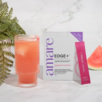Amare EDGE+ Watermelon – Focus & motivatie met nootropics en cafeïne