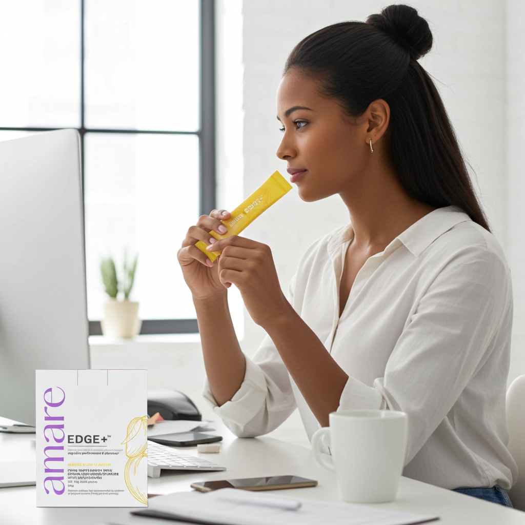 Amare EDGE+ Mango – Focus & motivatie met nootropics