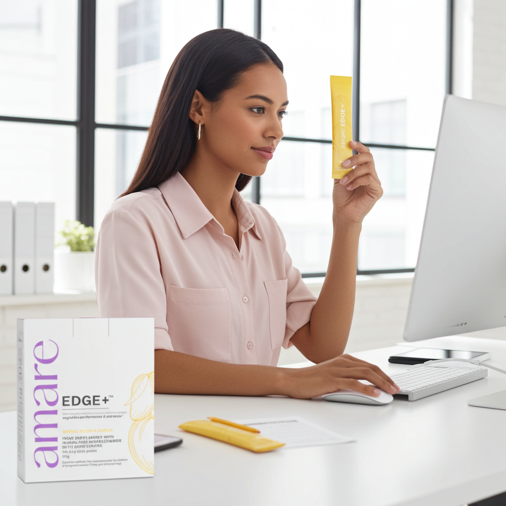 Amare EDGE+ Mango – Focus & motivatie met nootropics