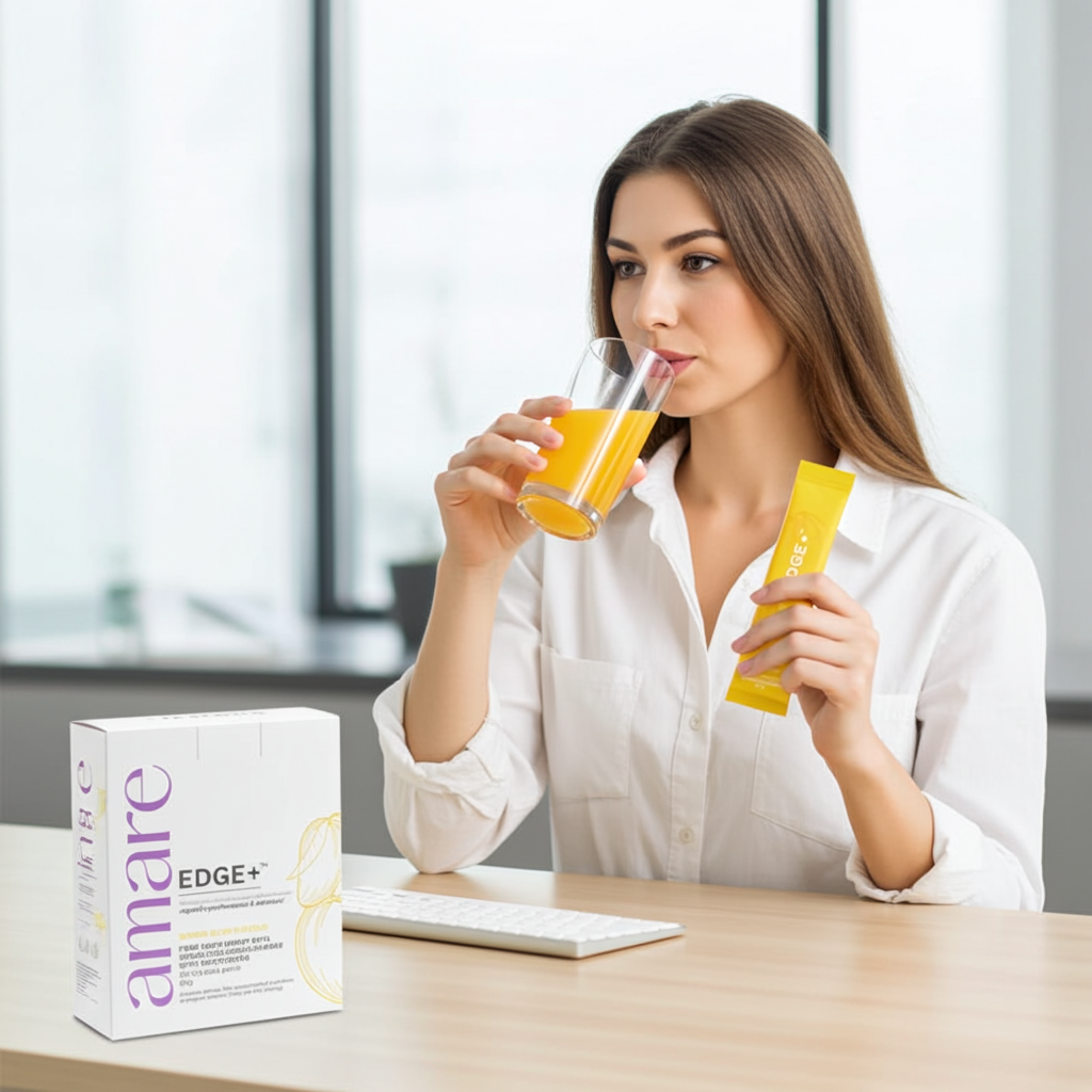 Amare EDGE+ Mango – Focus & motivatie met nootropics